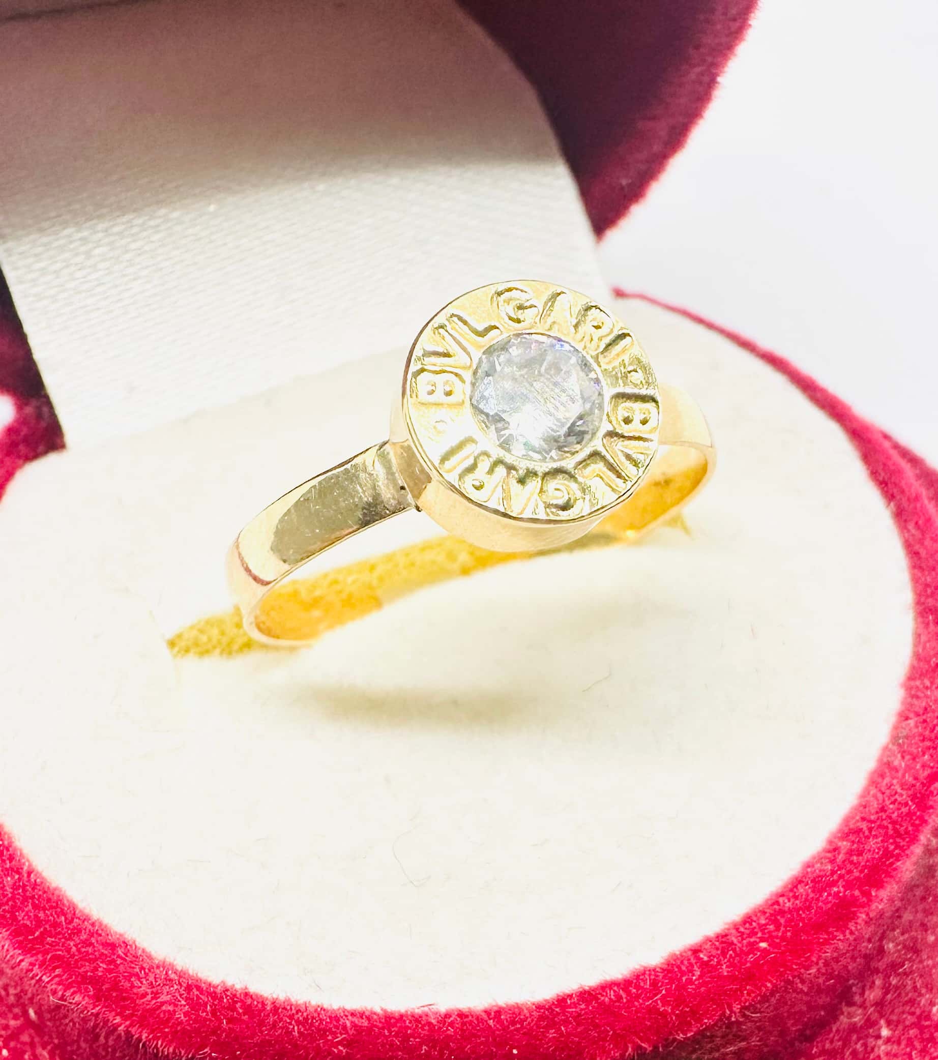 ANILLO ORO 18K BULGARI