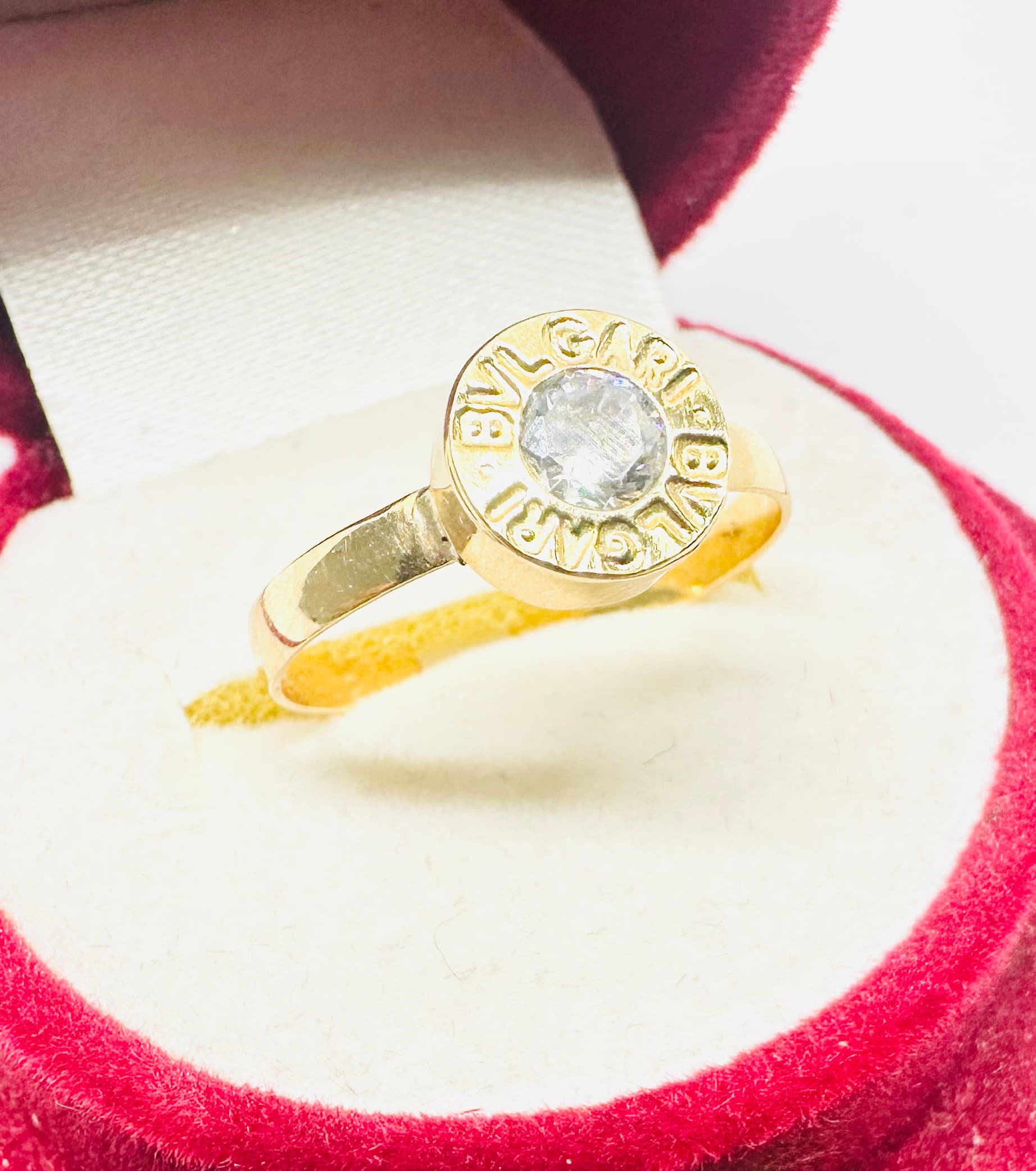 ANILLO ORO 18K BULGARI